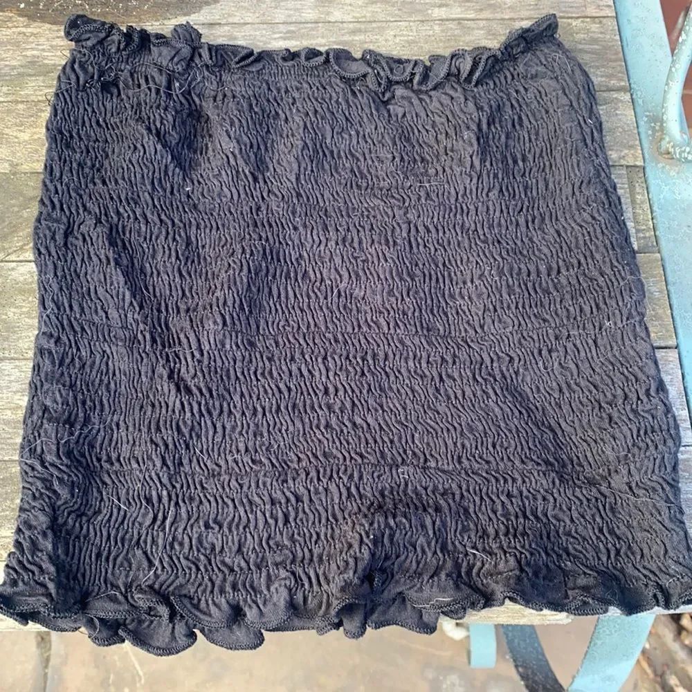 Eye candy black tube top sz. S